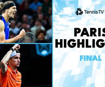 Alexander Zverev vs Ugo Humbert For The Title | Paris 2024 Final Highlights