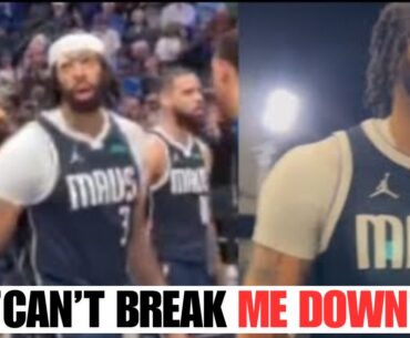 Anthony Davis With GAME WINNER & Met With MARK CUBAN In The Tunnel !!