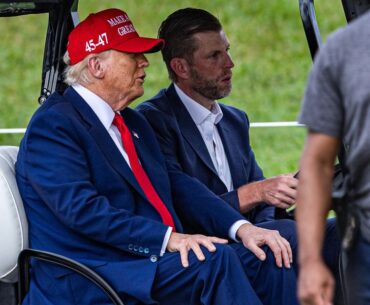 Donald Trump accused of ‘collapsing economy then skipping honoring US soldiers' to host golf tournament