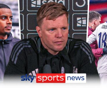 Eddie Howe provides Isak, Trippier & Gordon fitness update ahead of Leicester City