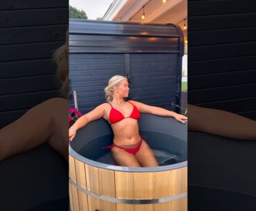 Welcome to my backyard oasis! A golfers dream for relaxation & recovery! ​⁠@ahsaunas