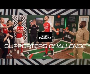 SALIBA, SMITH ROWE & NELSON | Rwandan Sport Supporters Challenge | Visit Rwanda