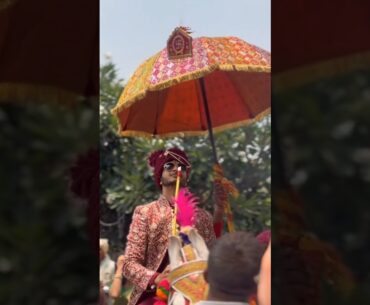 GM. Vidit Gujrathi's baraat at the Oxford Golf Resort.