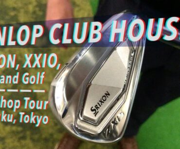 DUNLOP CLUB HOUSE SHINJUKU #golf #japan #golfshop #dunlop #srixongolf #xxio #srixon #clevelandgolf