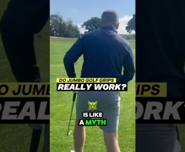 Do JUMBO Golf Grips REALLY WORK?