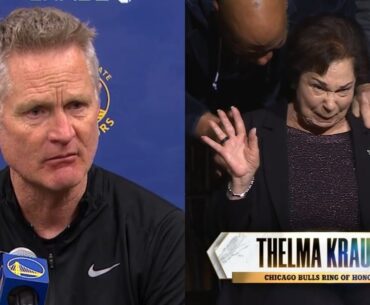 Steve Kerr blasts Bulls fans for booing Jerry Krause during Ring of Honor night