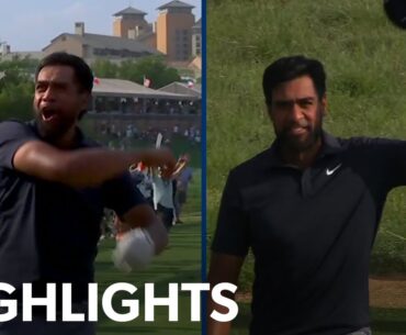 Tony Finau’s EPIC hole-in-one helps make the cut | 2025