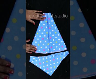 Umbrella cut baby frock cutting and stitching #baby #diy #shortvideo #shorts