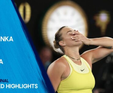 Aryna Sabalenka v Paula Badosa Extended Highlights | Australian Open 2025 Semifinal
