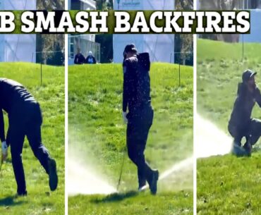 Embarrassing Moment: Golfer Adam Hadwin Suffers Worst Club Smash Backfire Ever at Valspar
