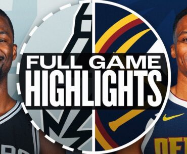 San Antonio Spurs vs. Denver Nuggets Full Game Highlights | Aprli 2,2025