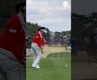 샬로우스윙의 진수 🔥❤️🤍 | KLPGA 박민지(Minji Park) #응원릴레이2025