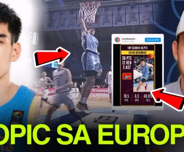 Nakarating na EUROPE ANG HUSAY ni Kevin Quiambao! Dominante ngayon sa KBL ng Korea!