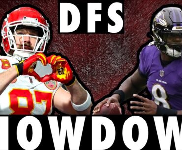DFS Showdown - Chiefs vs Ravens Preview | NFL Conference Championship
