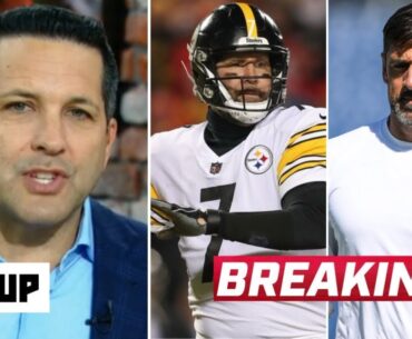 GET UP | Adam Schefter shares concerning Aaron Rodgers news for Steelers: "PIT should draft a QB!"