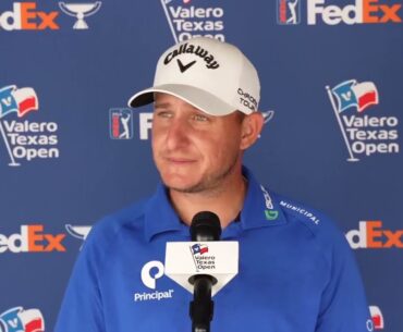 Emiliano Grillo's Round 2 Insights 🔥 | 2025 Valero Texas Open Friday Flash Interview