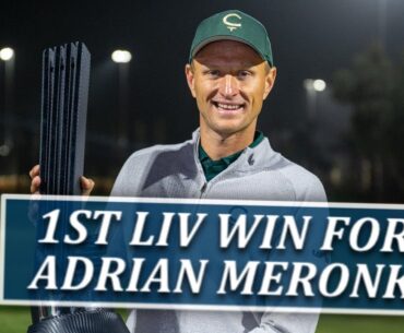 Adrian Meronk Wins 1st LIV Individual Title At LIV Riyadh