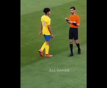 Ronaldo Jr has CR7 Attitude 100%🔥#cristianoronaldo #cr7