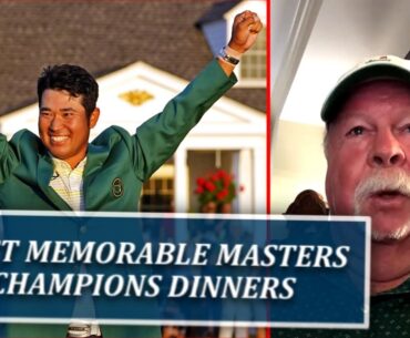 Masters Champions Dinner Stories: Hideki Matsuyama, Arnold Palmer, Jack Nicklaus