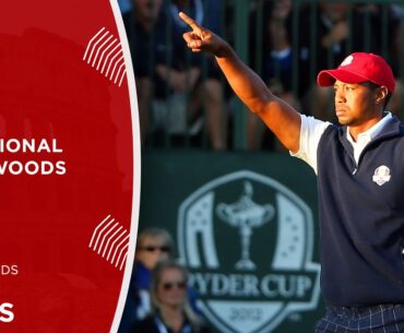 11 INCREDIBLE Tiger Woods Golf Shots | Ryder Cup
