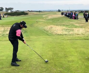 Jordan Smith Golf Swing Slow Motion Tee Shot (3 wood) 2024