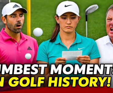 Top 5 Dumbest Mistakes in Golf History – Total Disasters