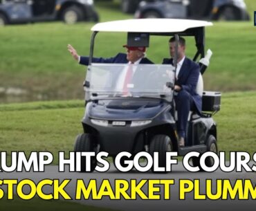 Donald Trump LIVE | Trump Hits The Golf Course As The Stock Market Plummets | Trump Tariff | N18G