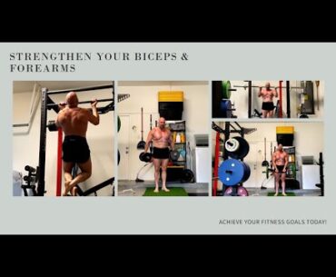 Jason Blaha Training Biceps & Forearm Day - 4-5-2025!
