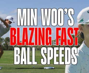 Min Woo Lee's DOMINANT Driving Stats | Presented by CDW