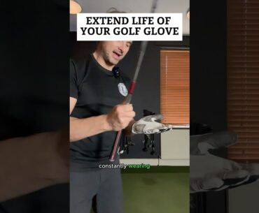 Golf glove wearing out quickly? #golfgrip #golfglove #golftips
