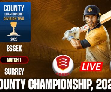 Surrey vs Essex Live Cricket