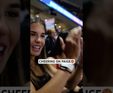 Cheering on Paige at the FINAL FOUR! #finalfour #ncaatournament #uconn