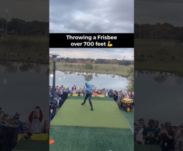 Anthony Barela Crushing Drive Over The Lake and The Road! 🥏💪 #discgolf