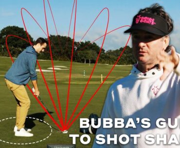 Crazy hooks and slices with Bubba Watson | Pros Teaching Joes
