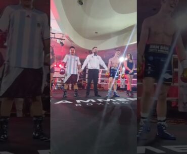 Matty Boreland moves to 5-0 with a points win