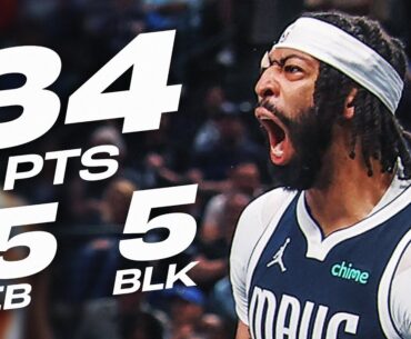 Anthony Davis' CLUTCH DOUBLE-DOUBLE vs Hawks! | April 2, 2025