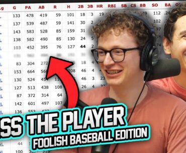 Can Foolish Baseball name these players ONLY by their stats?
