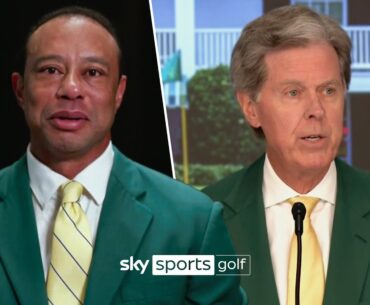 "What an honour" 💗 | Tiger Woods explains his partnership with Augusta National