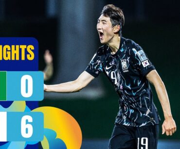 Afghanistan vs. Korea Republic | Highlights | AFC U17 Asian Cup™ 2025
