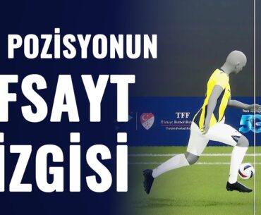 Fenerbahçe'nin Sebastian Szymanski İle Bulduğu Golün Yarı Otomatik Ofsayt Teknolojisi Çizgisi