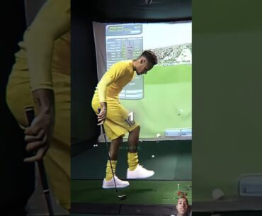 Neymar Reacts To Play Golf With Girl..🤩 @Hoanftbl #neymar #girl #golf #shorts