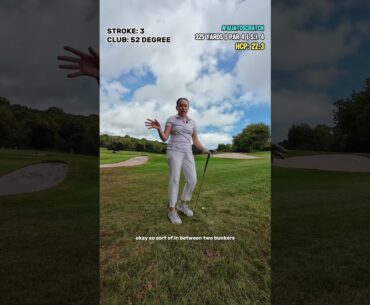 that first putt was SO unfortunate!!! #golf #golfer #golfgirls #aliatoscratch