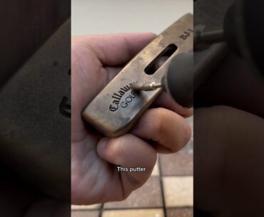 Day 4 - Restoring Bobby Jones BJ1 putter. #golf #golfclubs #diy #putter