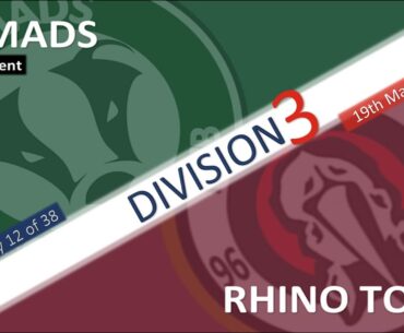 2025 - Division Three, matchday 12 - Nomads v Rhino Town