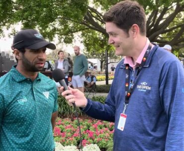Aaron Rai on his first Masters at Augusta National