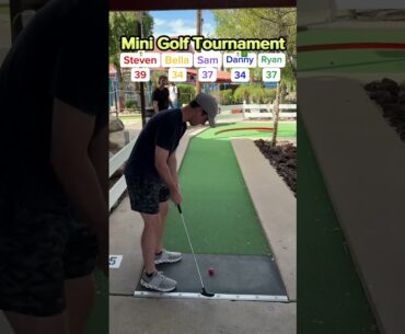 Mini Golf Tournament #5 (Hole 15) #minigolf #viral