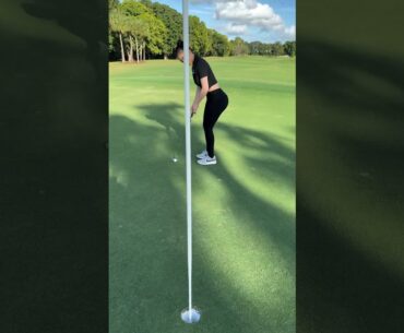 bombshellgolfxo 3 wood #golf #golfswing#golfer #golfbabes #golfgirl #golfgirls #golfpractice