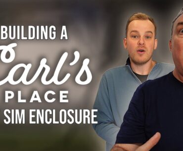 Are Carl’s Place Sim Enclosures STILL Worth It in 2025? Building a Home Golf Simulator For a Friend!