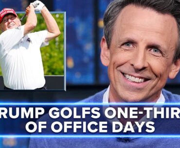 Trump Has Spent One-Third of His Days in Office Golfing