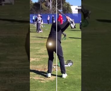Rory’s movement from a ROV with a wedge/ short iron